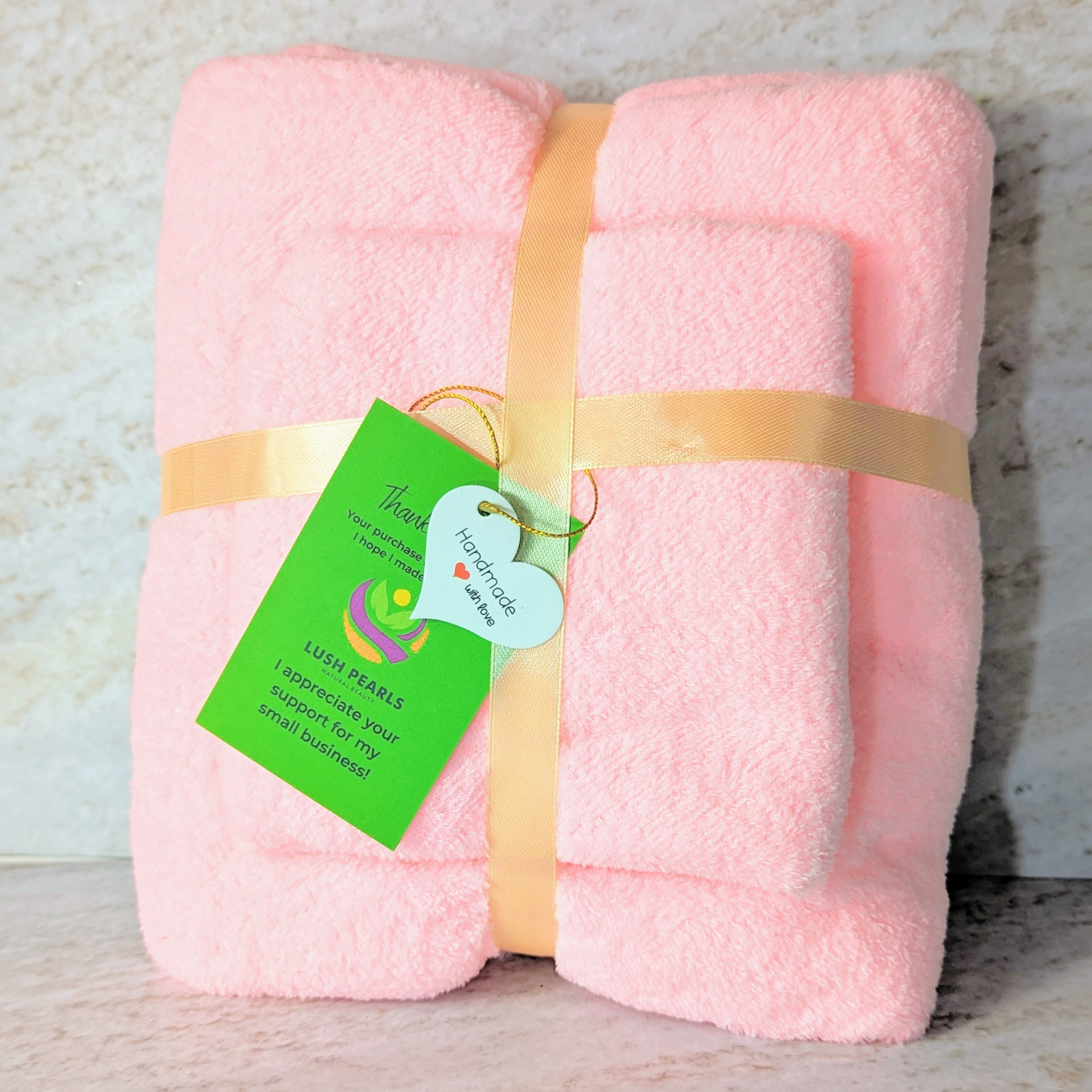 2Pcs Super Soft Bath Towel Set