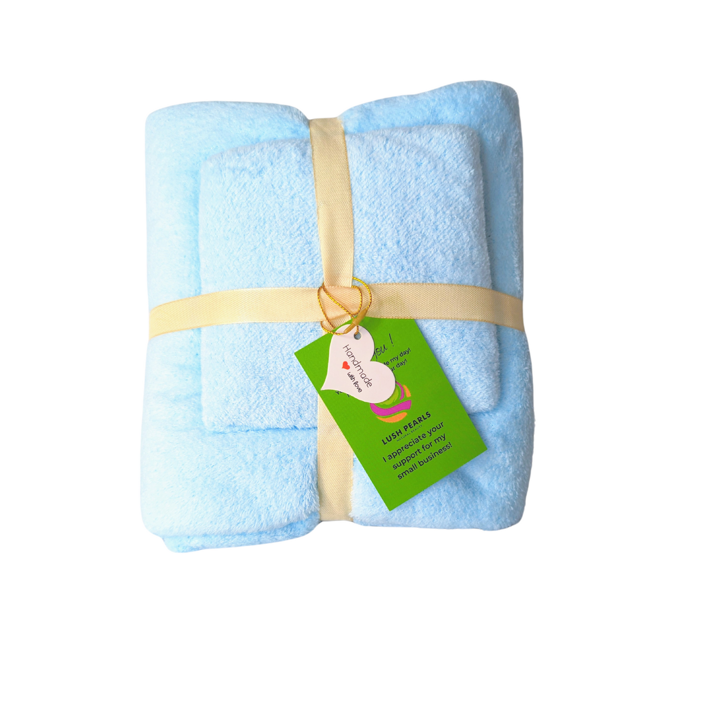 2Pcs Super Soft Bath Towel Set