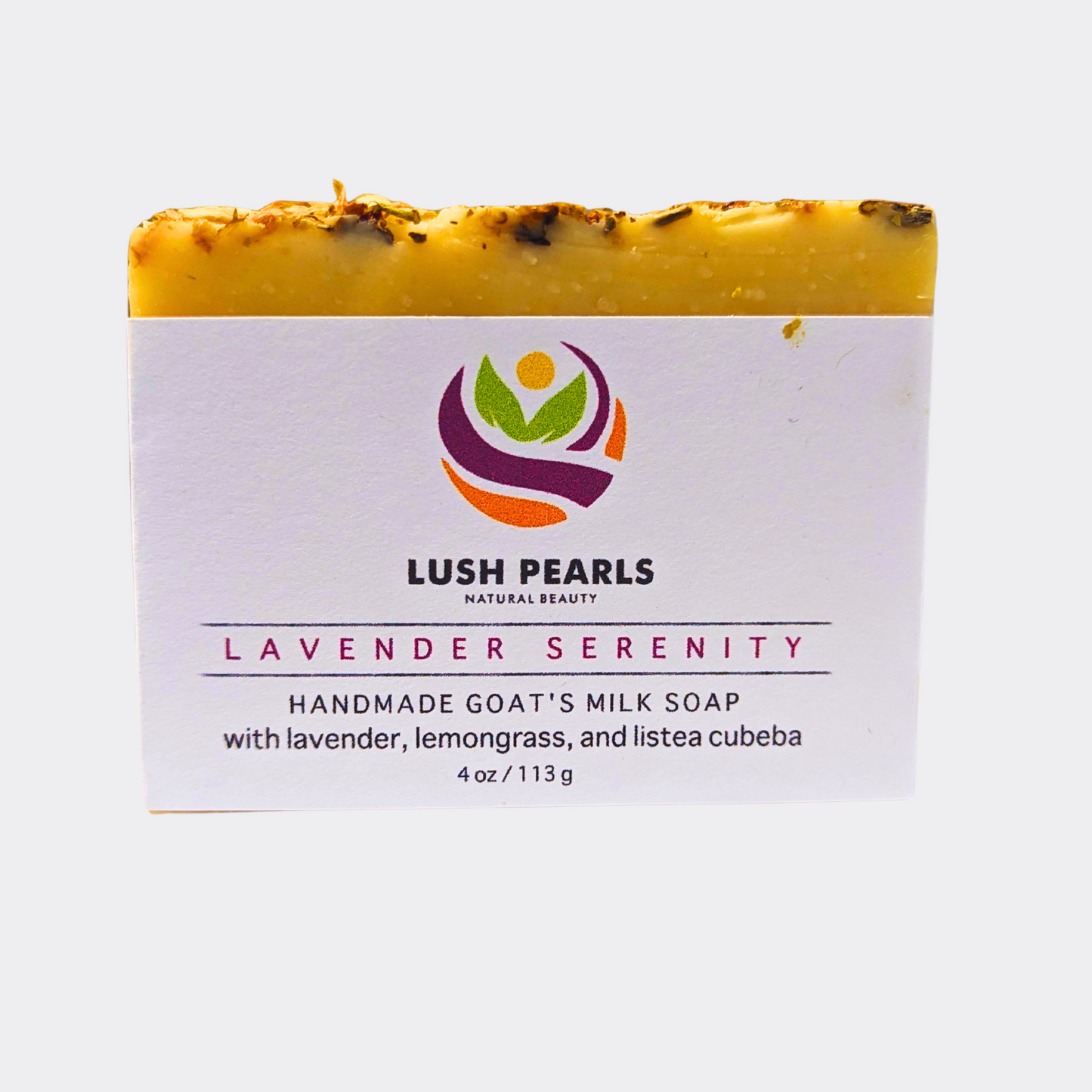 LAVENDER SERENITY - Handmade Goat's Milk Soap.