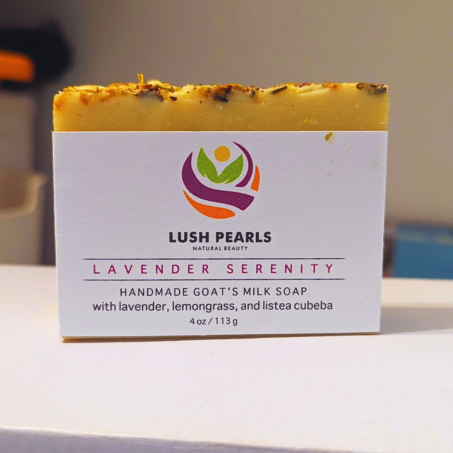 LAVENDER SERENITY - Handmade Goat's Milk Soap.