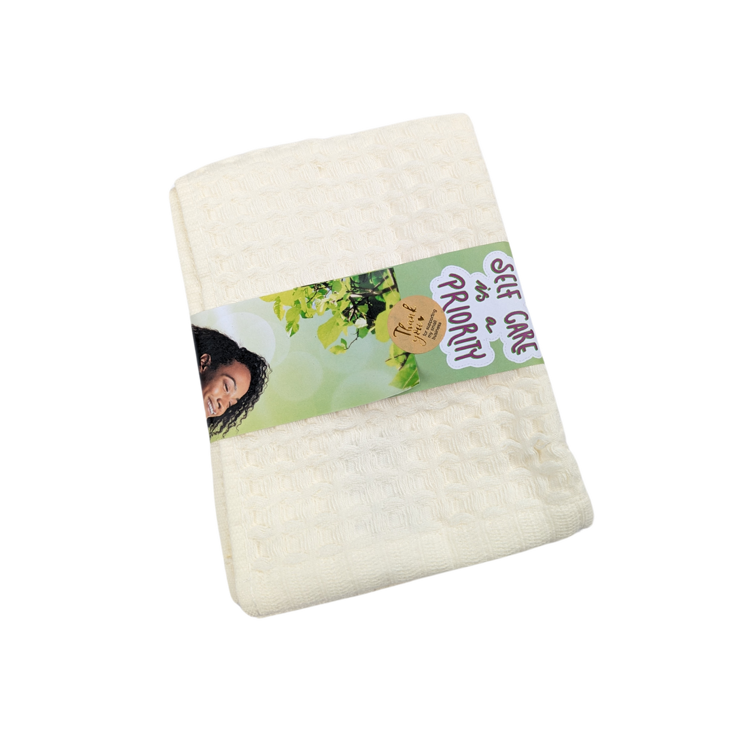 Waffle Cotton Face Towel