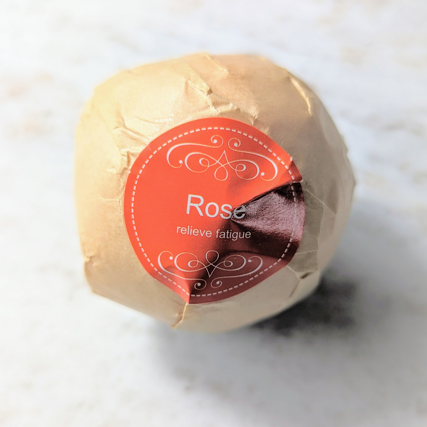 Organic Handmade Natural Rose Dried Flower Bath Bomb