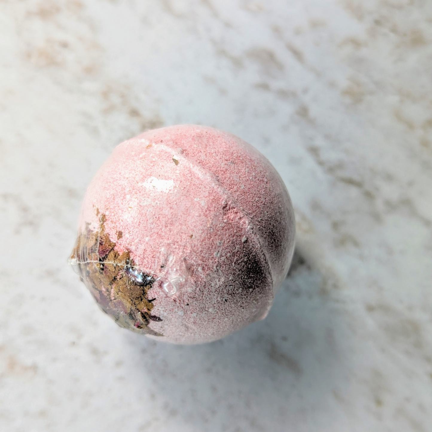 Organic Handmade Natural Rose Dried Flower Bath Bomb