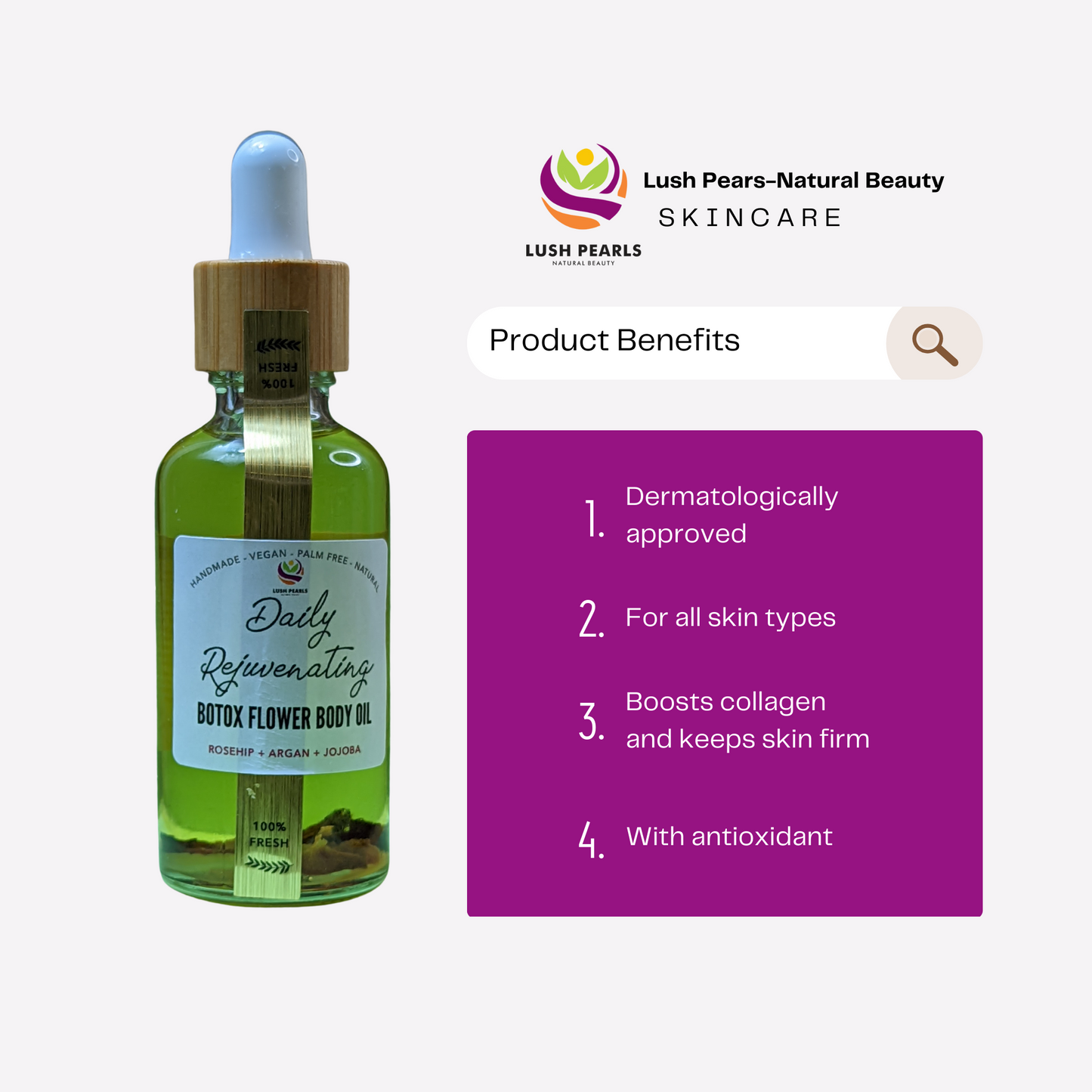 Rejuvenating Flower Body Oil