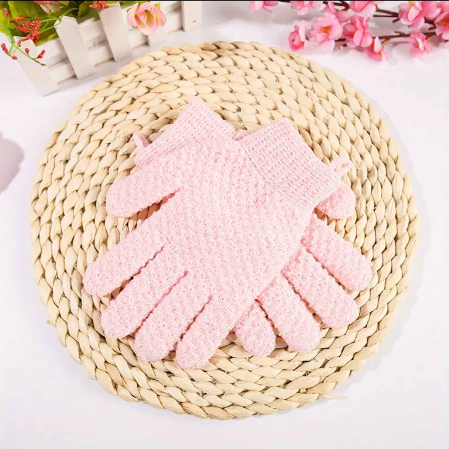 Exfoliating Bath Gloves For Shower - Deep Exfoliating, Gloves For Women & Men