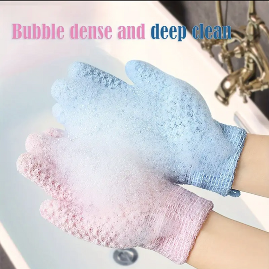 Exfoliating Bath Gloves For Shower - Deep Exfoliating, Gloves For Women & Men