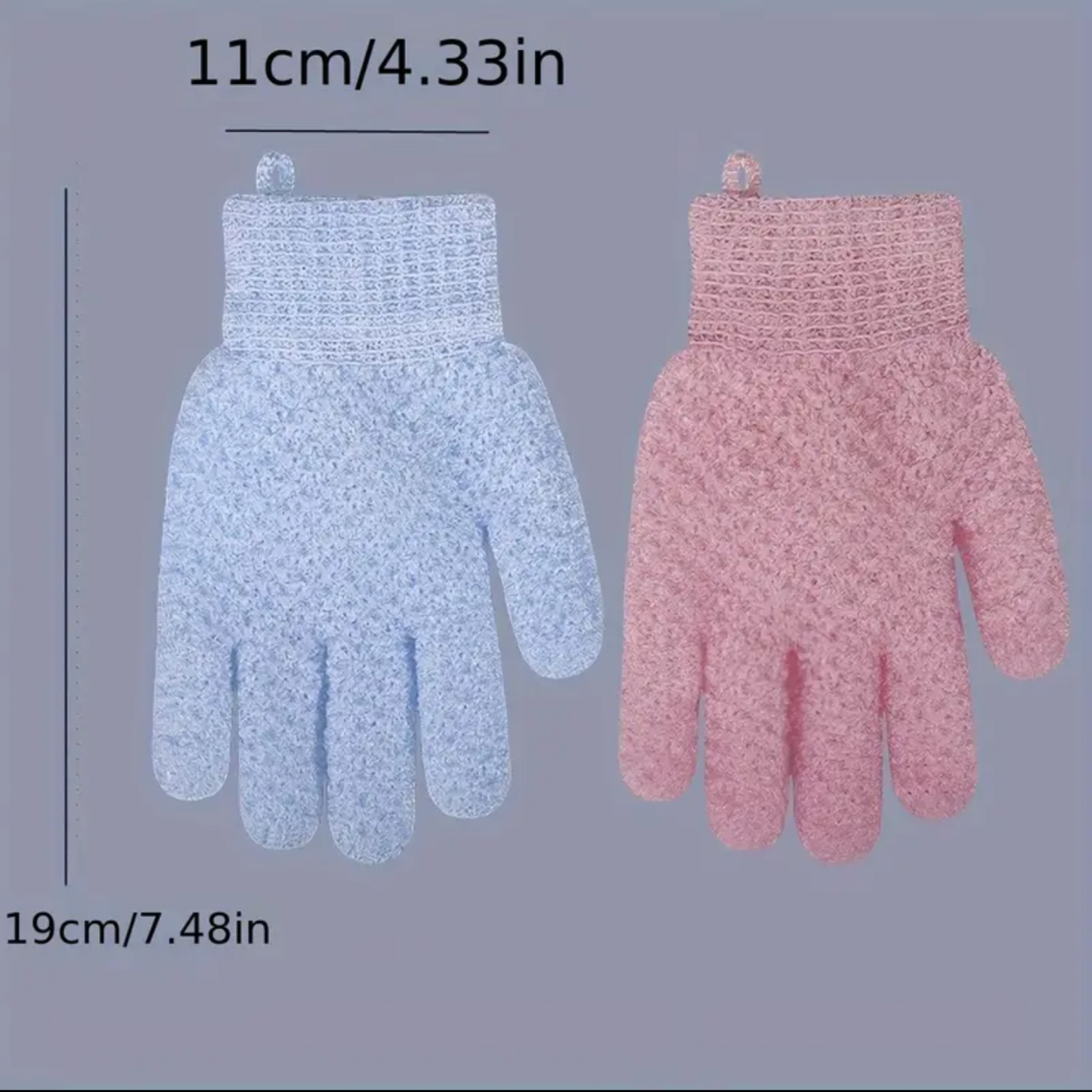 Exfoliating Bath Gloves For Shower - Deep Exfoliating, Gloves For Women & Men