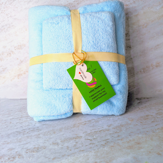 2Pcs Super Soft Bath Towel Set