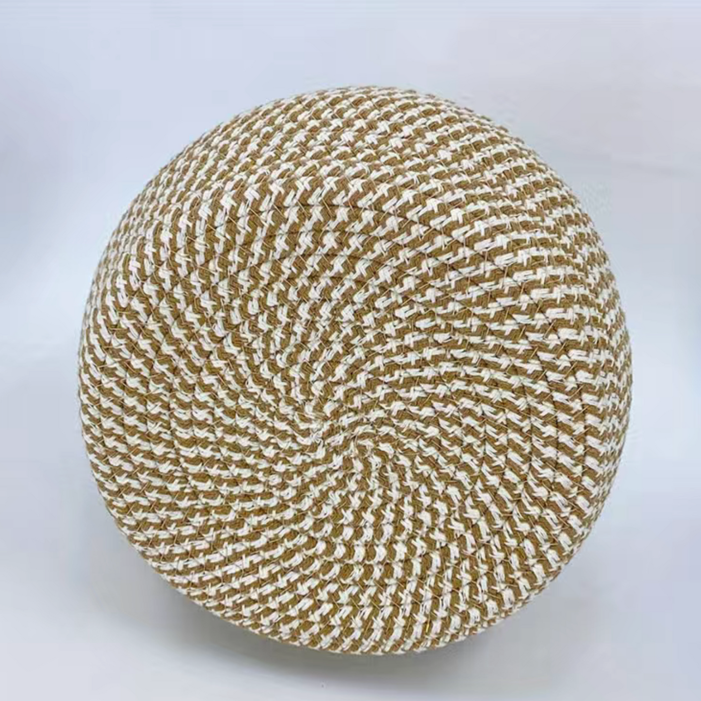 Versatile Haven Round Woven Storage Basket With Lid