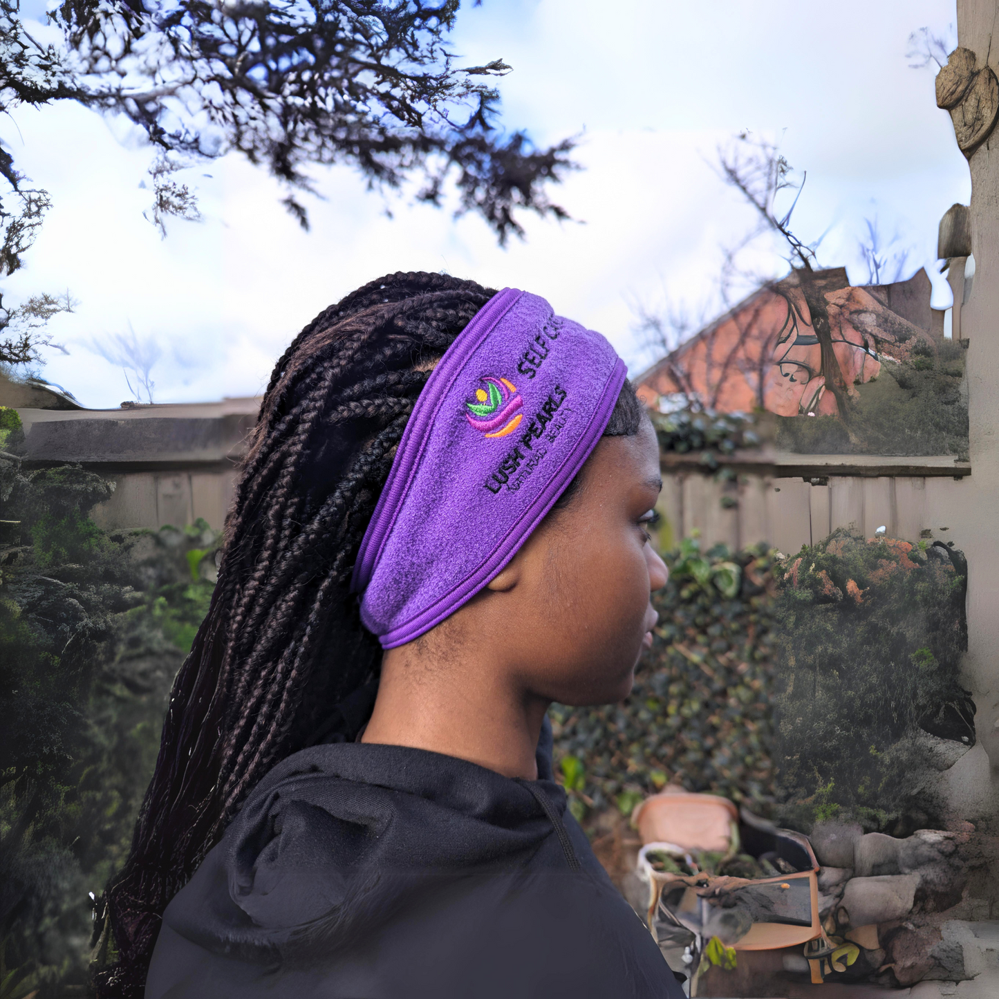 Lush Pearls-Natural Beauty Home Spa Headband