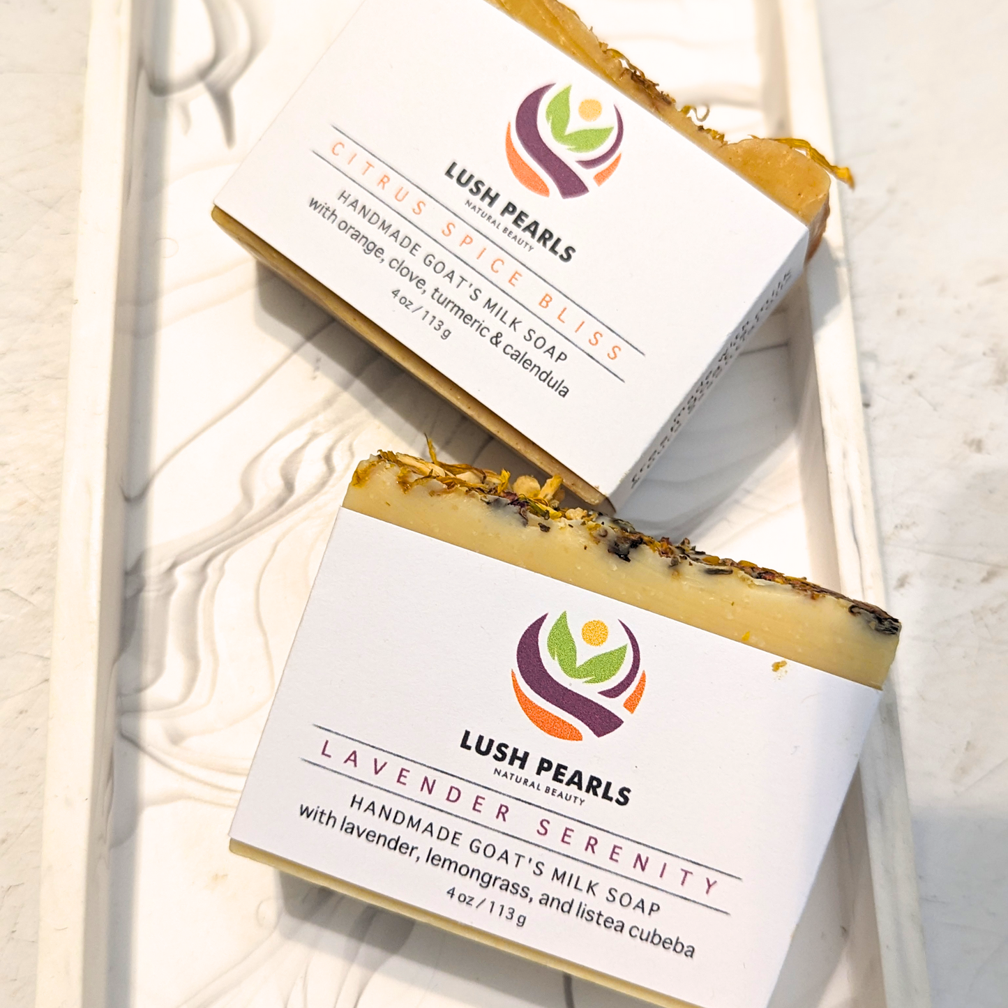 CITRUS SPICE BLISS: Handmade Goat's Milk Soap
