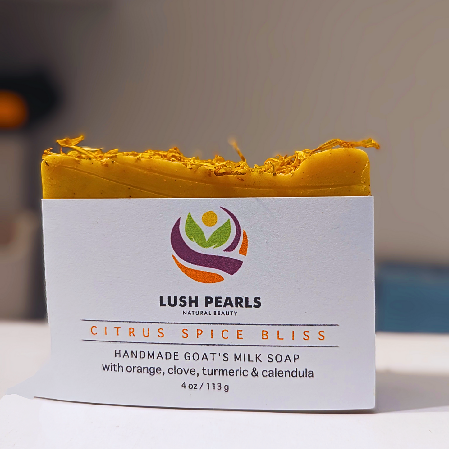 CITRUS SPICE BLISS: Handmade Goat's Milk Soap