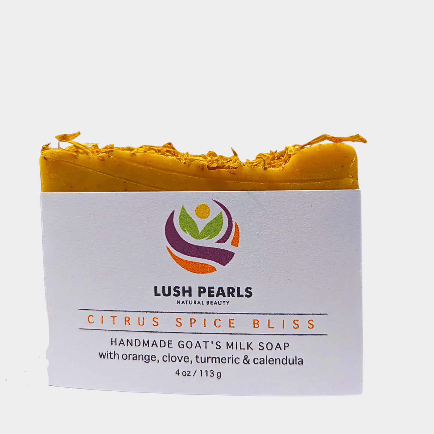 CITRUS SPICE BLISS: Handmade Goat's Milk Soap