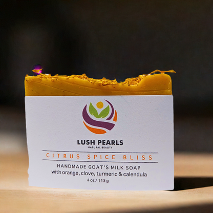 CITRUS SPICE BLISS: Handmade Goat's Milk Soap