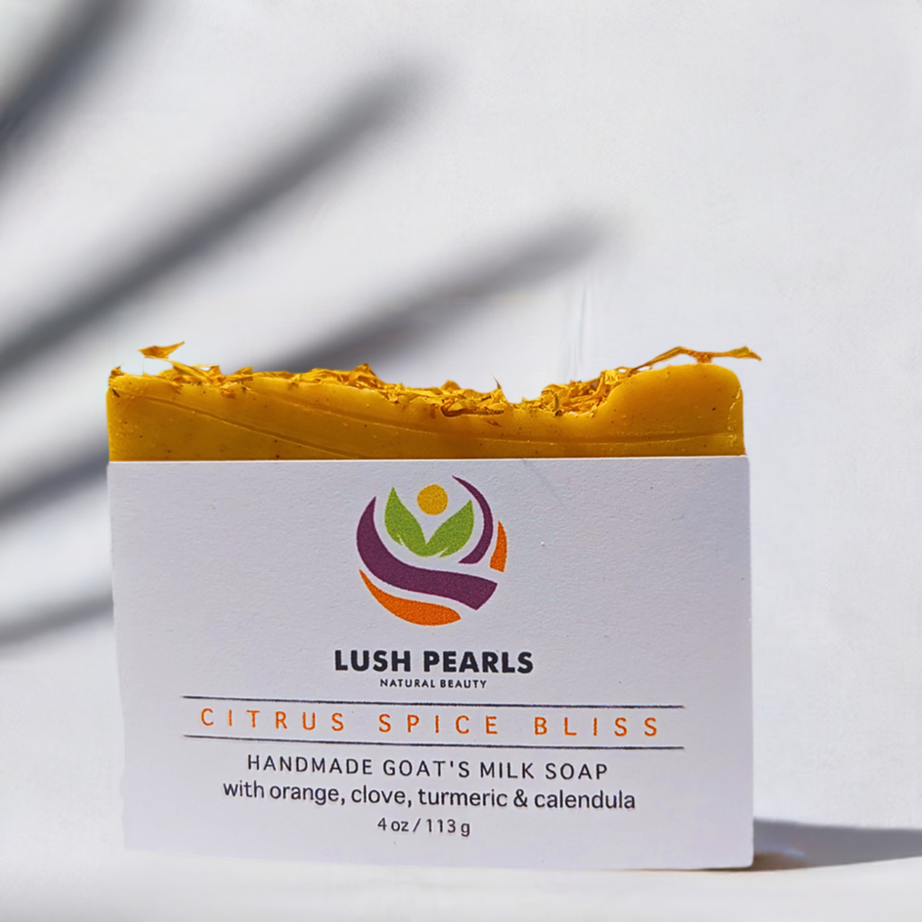 CITRUS SPICE BLISS: Handmade Goat's Milk Soap