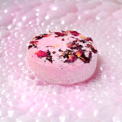 Rose Bath Bomb | Rose Petal Bath Bomb | Lush Pearls